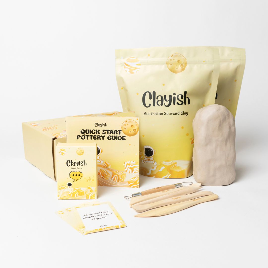 Clayish Pottery Kit (NEW)