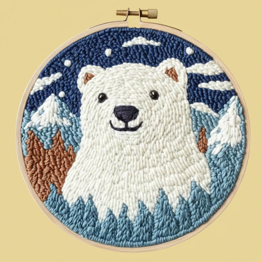 Punch Needle Kit +Threads