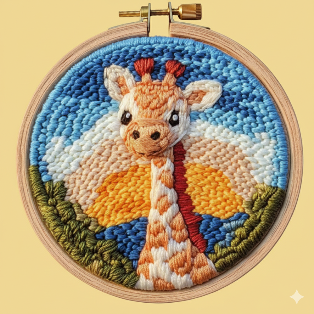 Punch Needle Kit +Threads