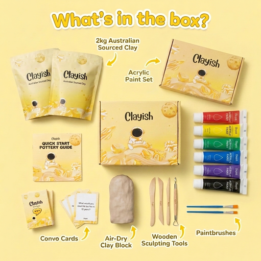 Clayish Pottery Kit (NEW)