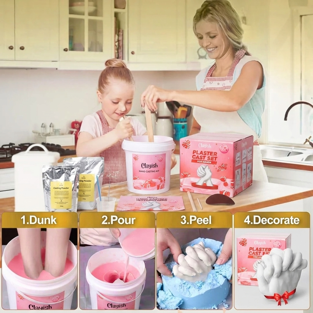 Clayish Hand Casting Kit